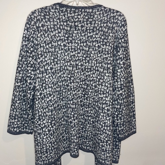 NWOT Rafaella Cheetah-Print Cardigan - Picture 2 of 4